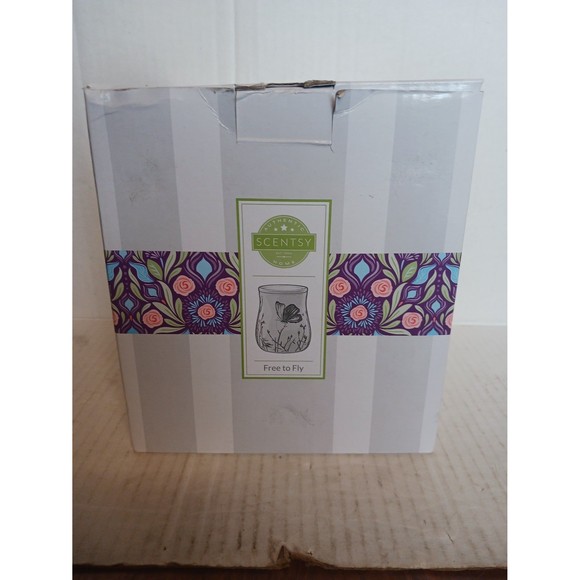 FREE TO FLY Butterfly Scentsy Wax Warmer Uses 25 Watt Bulb - Picture 1 of 9